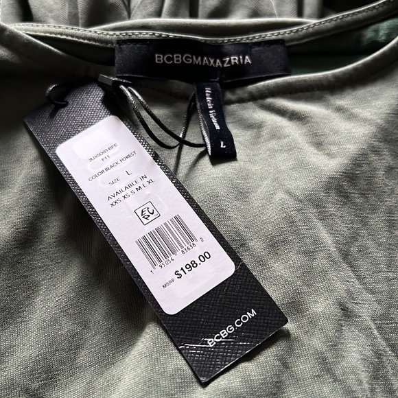 ❗️FINAL❗️ 🆕 BCBGMaxAria Asymmetrical Skirt Dress L 🔴 - Picture 5 of 6